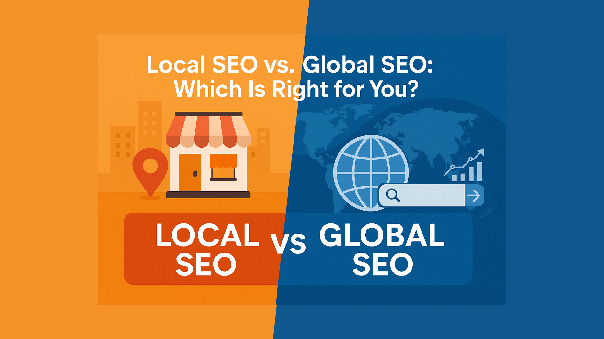 Local SEO vs. Global SEO: Which Is Right for You?